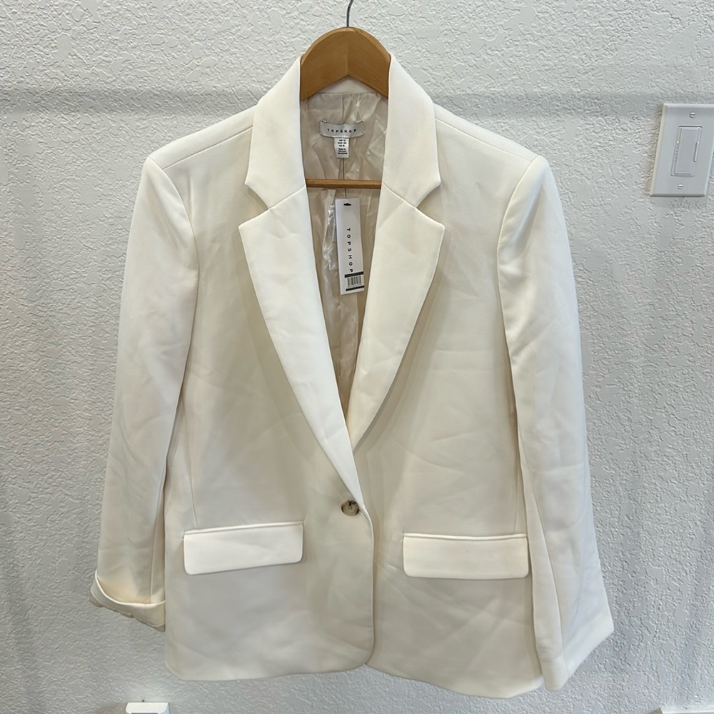 Topshop Blazer off white/cream | 8